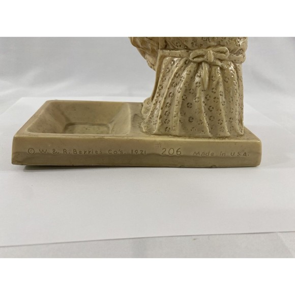 Vintage 1971 Russ & Wallace Berries World’s Best Mom Figure #206 Ash Tray #1 - Picture 4 of 7